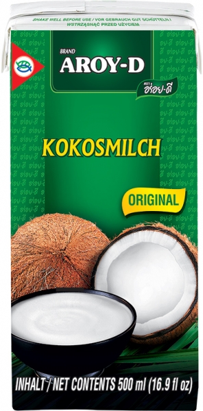 Kokosmilch Aroy-D 泰国椰奶 500ml